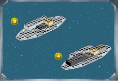 LEGO 7141 instructions page 8 – build guide