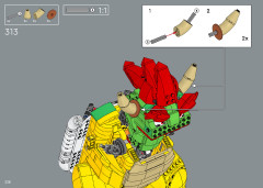 LEGO 71411 instructions page 238 – build guide