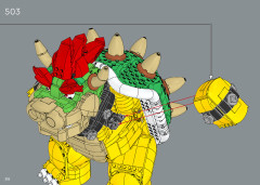 LEGO 71411 instructions page 318 – build guide