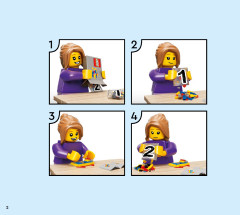 LEGO 71412 instructions page 2 – build guide