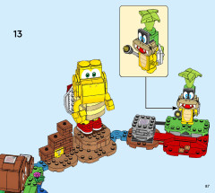LEGO 71412 instructions page 87 – build guide