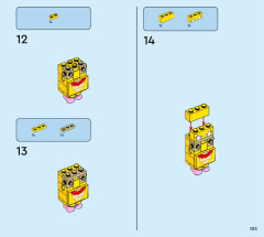 LEGO 71418 instructions page 105 – build guide