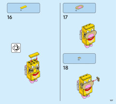 LEGO 71418 instructions page 107 – build guide