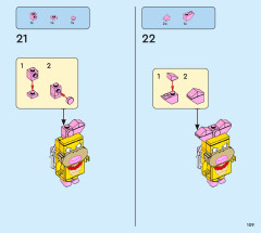 LEGO 71418 instructions page 109 – build guide