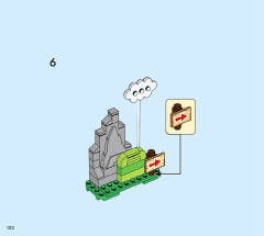 LEGO 71418 instructions page 122 – build guide