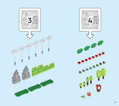 LEGO 71418 instructions page 3 – build guide