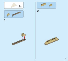 LEGO 71418 instructions page 69 – build guide