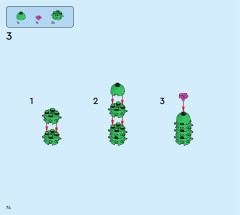 LEGO 71418 instructions page 74 – build guide