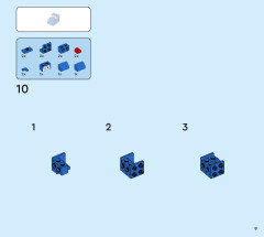 LEGO 71418 instructions page 9 – build guide