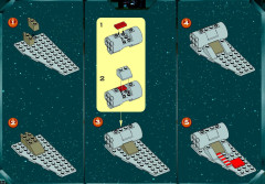 LEGO 7142 instructions page 22 – build guide