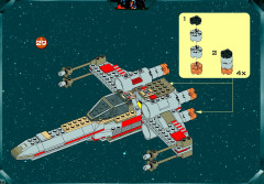 LEGO 7142 instructions page 24 – build guide