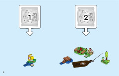 LEGO 71422 instructions page 2 – build guide