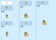 LEGO 71423 instructions page 218 – build guide