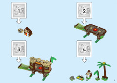 LEGO 71424 instructions page 3 – build guide