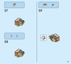 LEGO 71425 instructions page 107 – build guide