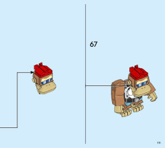 LEGO 71425 instructions page 111 – build guide
