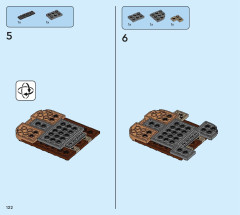 LEGO 71425 instructions page 122 – build guide
