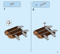 LEGO 71425 instructions page 123 – build guide