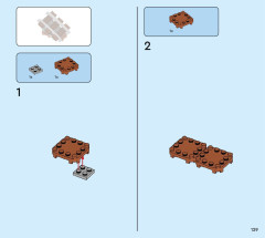 LEGO 71425 instructions page 129 – build guide
