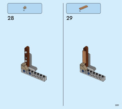 LEGO 71425 instructions page 239 – build guide