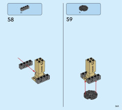 LEGO 71425 instructions page 263 – build guide