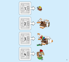 LEGO 71425 instructions page 3 – build guide