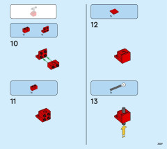 LEGO 71425 instructions page 309 – build guide