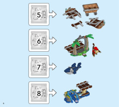 LEGO 71425 instructions page 4 – build guide