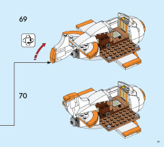 LEGO 71425 instructions page 71 – build guide