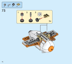 LEGO 71425 instructions page 74 – build guide