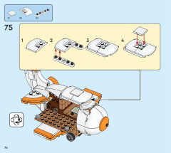 LEGO 71425 instructions page 76 – build guide