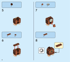 LEGO 71425 instructions page 8 – build guide