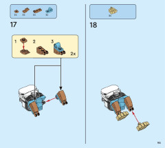LEGO 71425 instructions page 95 – build guide