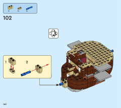 LEGO 71427 instructions page 160 – build guide