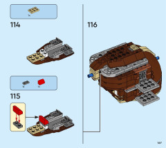 LEGO 71427 instructions page 167 – build guide