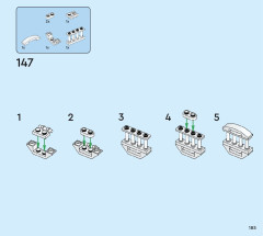 LEGO 71427 instructions page 185 – build guide