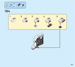 LEGO 71427 instructions page 207 – build guide