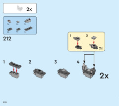 LEGO 71427 instructions page 222 – build guide