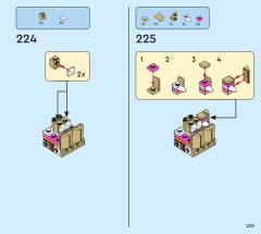 LEGO 71427 instructions page 229 – build guide
