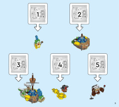 LEGO 71427 instructions page 3 – build guide