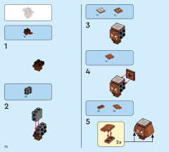 LEGO 71427 instructions page 70 – build guide
