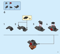 LEGO 71427 instructions page 71 – build guide