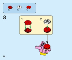 LEGO 71428 instructions page 14 – build guide