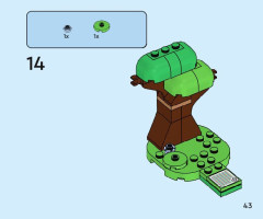 LEGO 71428 instructions page 43 – build guide