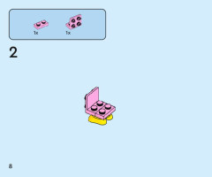 LEGO 71428 instructions page 8 – build guide