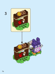 LEGO 71429 instructions page 74 – build guide