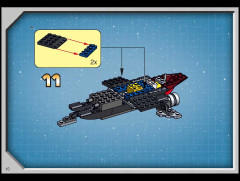 LEGO 7143 instructions page 10 – build guide