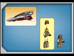 LEGO 7143 instructions page 2 – build guide