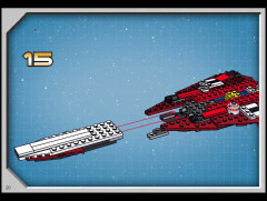 LEGO 7143 instructions page 20 – build guide