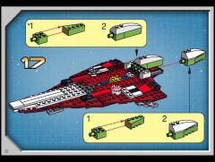 LEGO 7143 instructions page 22 – build guide